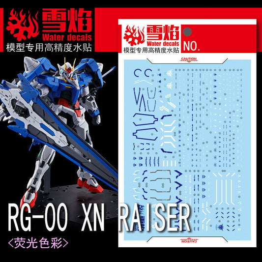 20250722 XUEYAN XY / SNOW FLAME RG-54 RG 1/144 00 XN RAISER Water slide decal