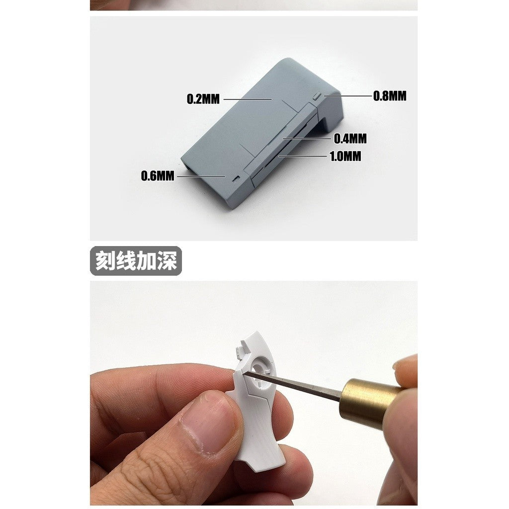 MOSHI M.S. MS064  Military Model Wolf Tooth Beginner Level Push With Wooden Handle