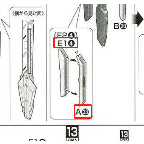 CB Mg 02 butcher parts for  Freedom 2.0