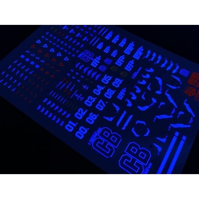 20250722 XUEYAN XY / SNOW FLAME HG 1/144 20 Gustav Fluorescence Water slide decal