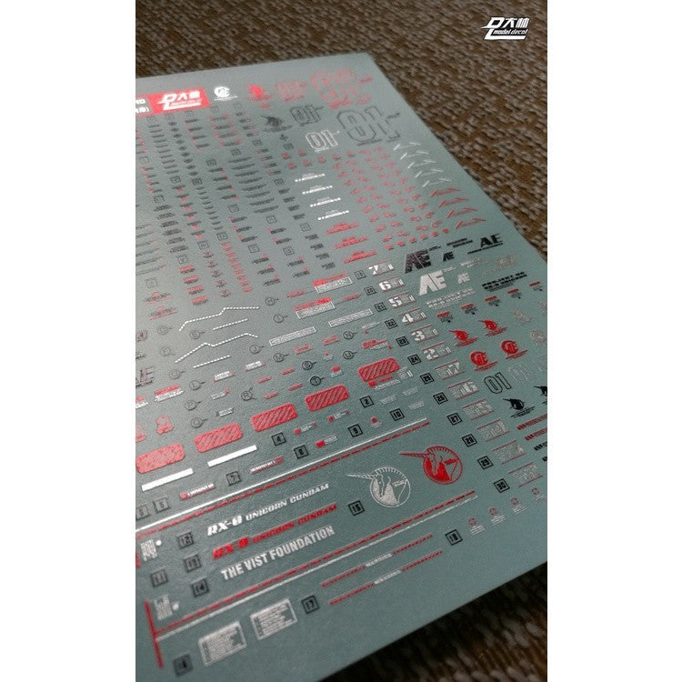 DL DALIN Water slide decal MG 1/100 HD UNICORN