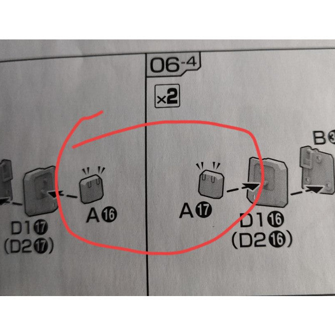 CB butcher parts for MG 1/100 GTO RX-78-02 THE ORIGIN F7