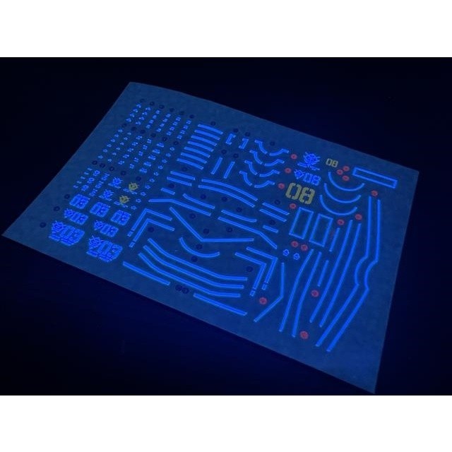 20250722 XUEYAN XY / SNOW FLAME HG 10 GTO WAFF+ZAKU 1 Fluorescence High-Accuracy Water slide decal