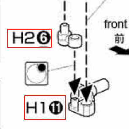 CB butcher parts for MG JESTA