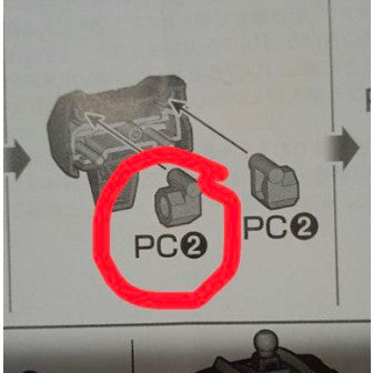 CB butcher parts for HG 1/144 RX-78-2