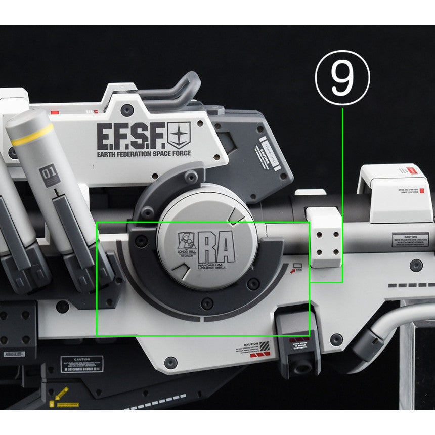 YAN FLAME Water Slide Decal GHOST RG Hi-v HYPER MEGA BAZOOKA LAUNCHER Fluo (YANRG015) 20250721