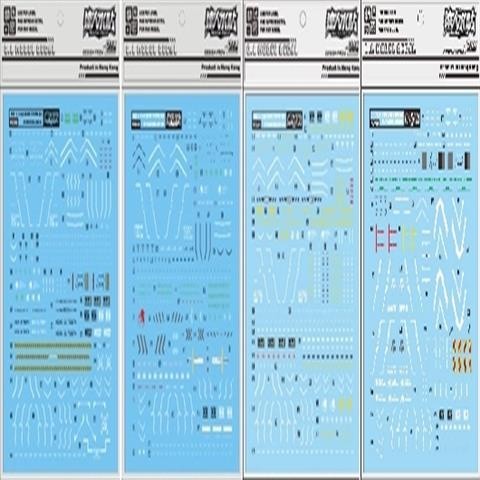 DL DALIN Water slide decal RG EVA 08 8