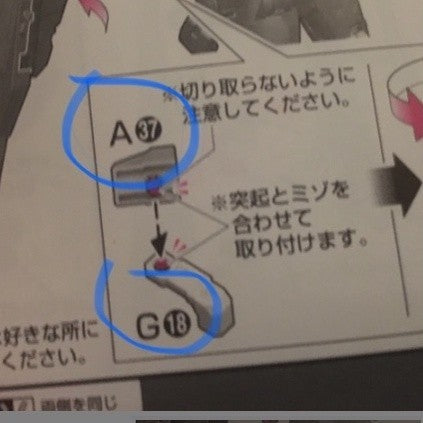 CB butcher parts for RG 21 00Q  A37 B6 C8 D2 H4 G22 E17