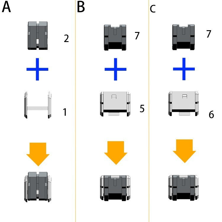 ANUBIS 3D print detail upgrade parts parts for MG Freedom 2.0 GP017 in the kits Collectibles