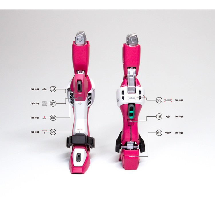 20250721 EVO HG 1/144 Infinite Justice SEED Fluo Water Slide Decal EVOHG016