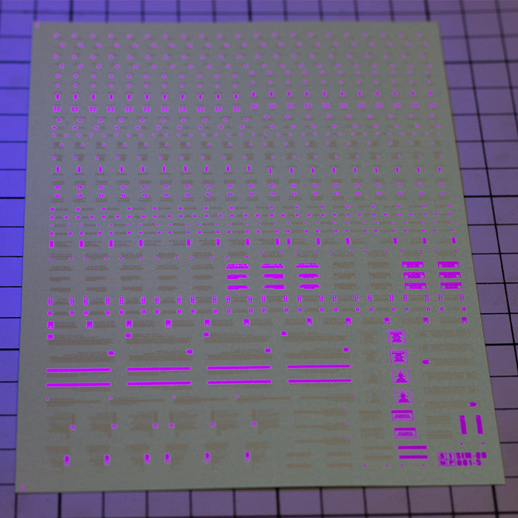 20250721 EVO RB01 HIQ Waning Sign Logo Fluo Water Slide Decal EVO100