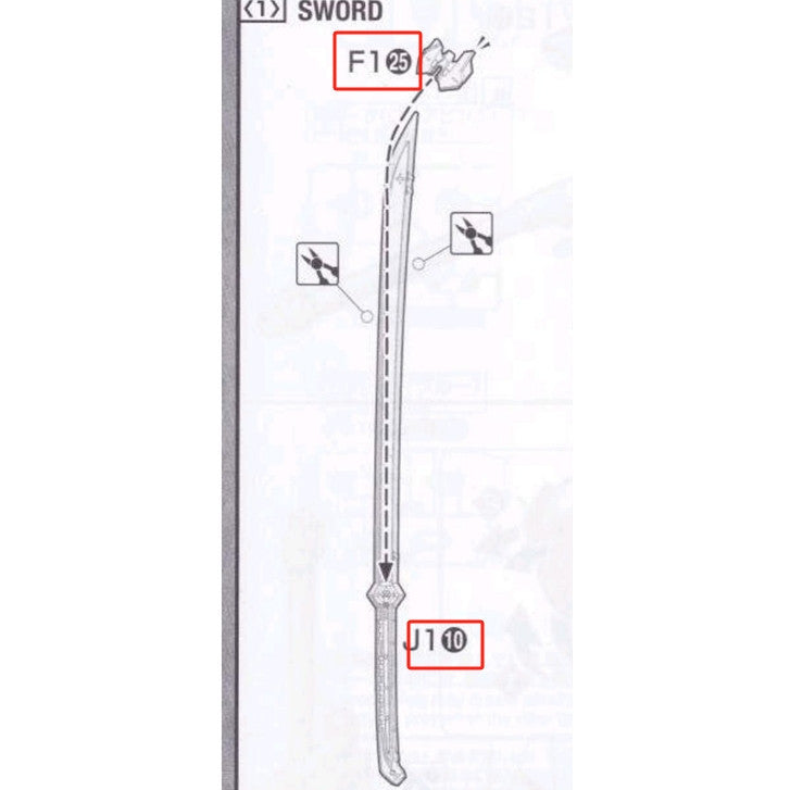 CB butcher parts for MG BARBATES