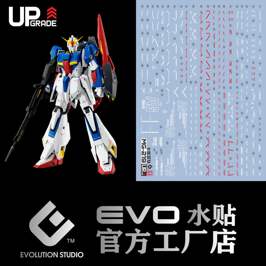 20250721 EVO MG Z ZETA Ver.Ka 20TH fluo water slide decal EVOMG067
