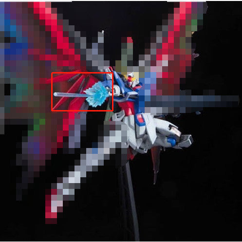 CB butcher parts for MG 1/100 Destiny Extreme Burst Mode