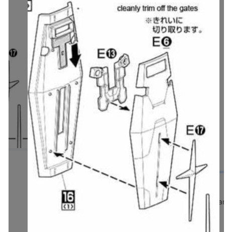 CB MG 05 1/100 butcher parts for  RX-78-2 Ver 3.0