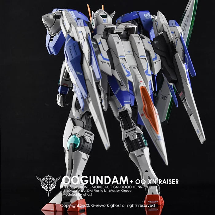 YAN FLAME GHOST MG 1/100 OO 00R 00 RAISER Water Slide Decal Fluo Type (YANMG047) 20250721