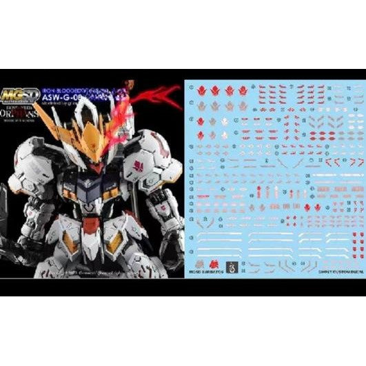YAN FLAME MGSD Barbatos 4th form GHOST Fluo Water slide decal (YANMG003) 20250721