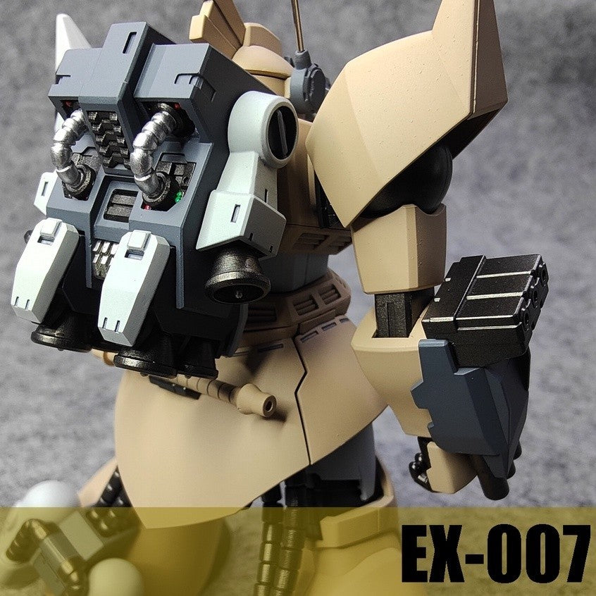 ANUBIS 3D print detail upgrade parts EX007 Armament System Backpack HG 1/144 MS-14 MS-014 GELGOOG no kits Collectibles