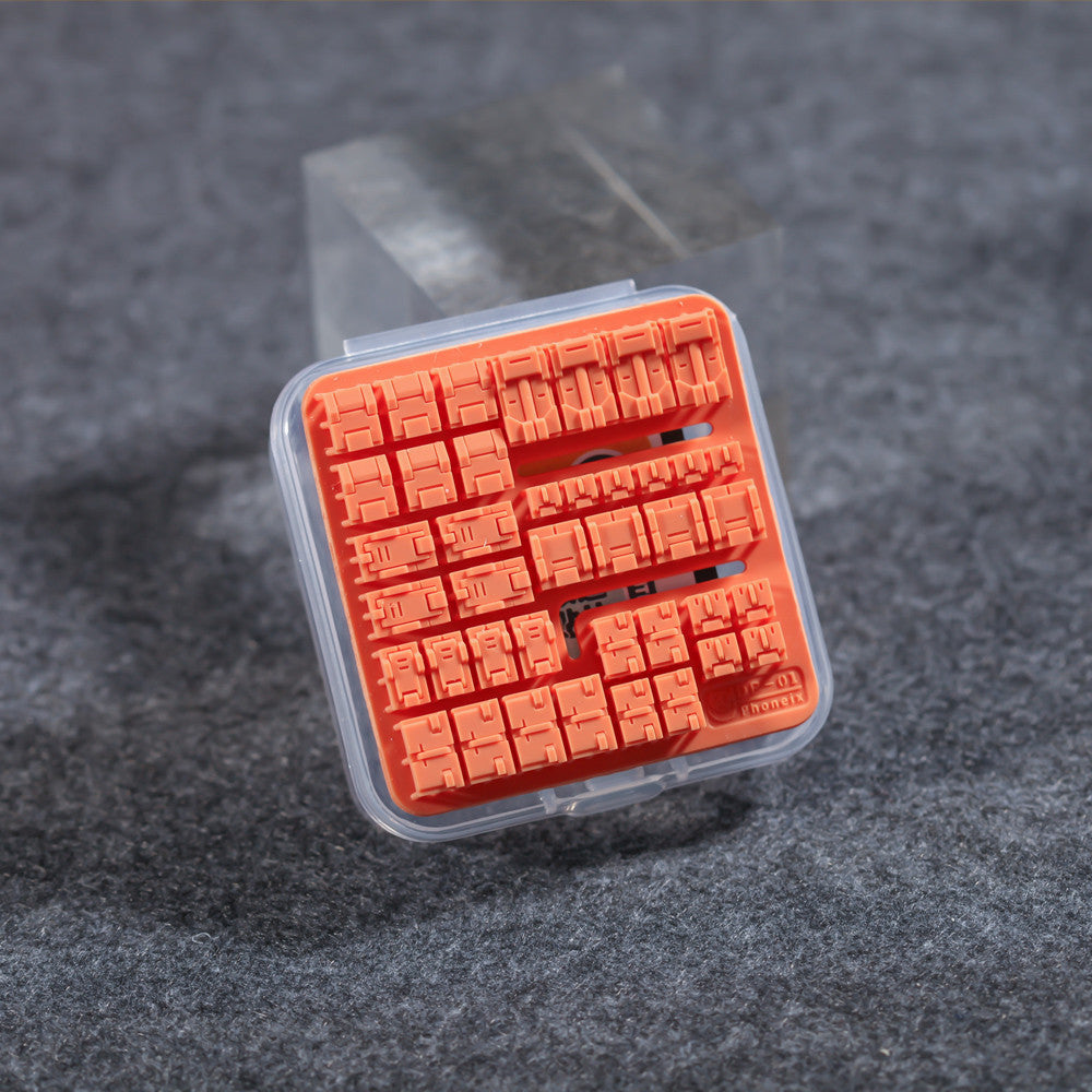 Phoenix 3D print DP-01 Armor Square Paster Parts detail upgrade parts no kits Collectibles