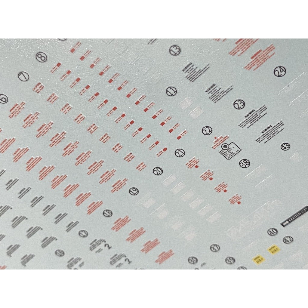 20250722 XUEYAN XY / SNOW FLAME MG 1/100 Deep Strike Striker Water slide decal