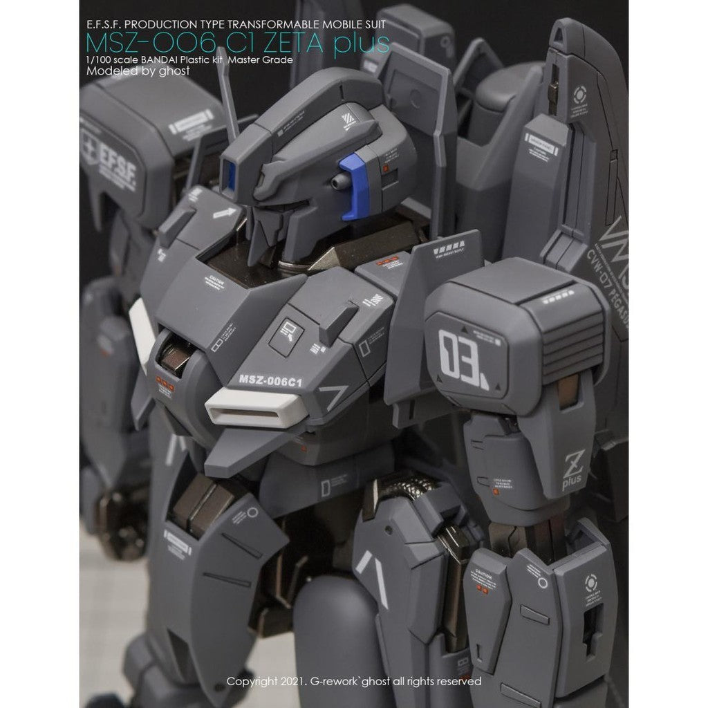 YAN FLAME GHOST MG  ZETA Z PLUS Z PLUS C1 Fluo Type Water Slide Decal (YANMG066) 20250721