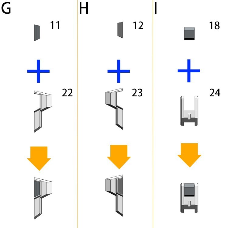 ANUBIS 3D print detail upgrade parts parts for MG Freedom 2.0 GP017 in the kits Collectibles
