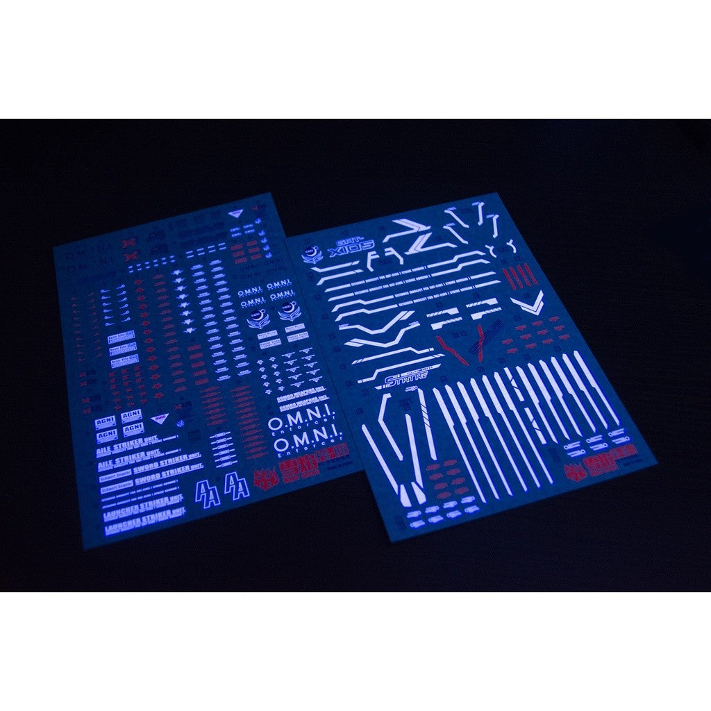 20250722 XUEYAN XY / SNOW FLAME PG 1/60 Perfectibility Strike Fluorescence Water slide decal