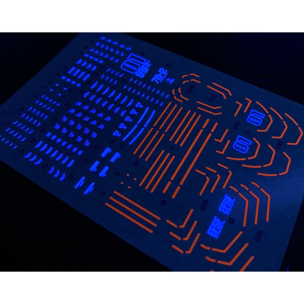 20250722 XUEYAN XY / SNOW FLAME HG25 HG Heavy  Fluorescence High-Accuracy Water slide decal
