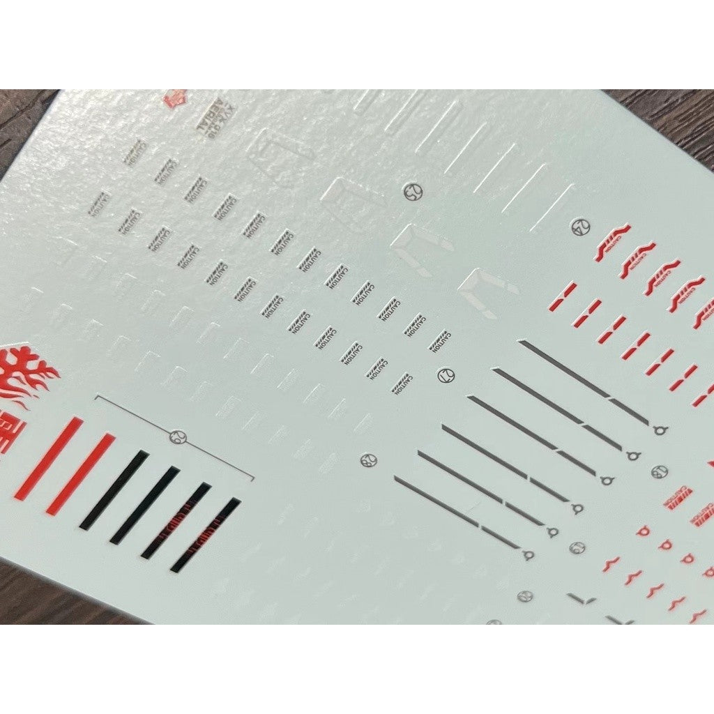 20250722 XUEYAN XY / SNOW FLAME HG 53  Aerial Fluorescent Water slide decal