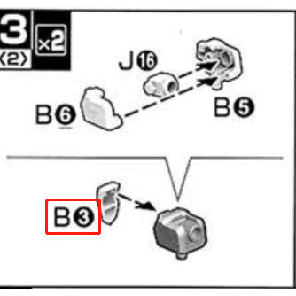 CB Mg 02 butcher parts for  Freedom 2.0