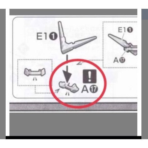 CB MG 18 butcher parts for  Dynames B-22