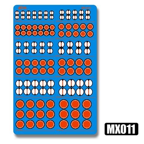MOSHI M.S. MX001-012  Model Detail Modification Metal Etching