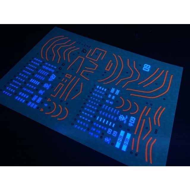 20250722 XUEYAN XY / SNOW FLAME HG-24 GTO Zaku Half Cannon /Zaku Cannon Test Type Fluorescence Water slide decal