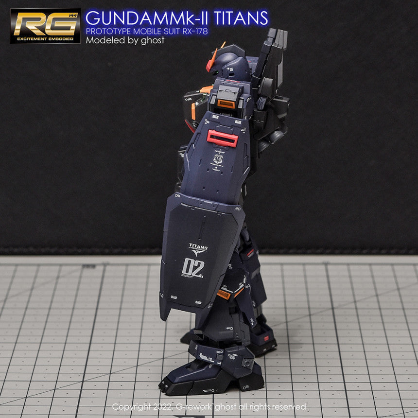 YAN FLAME Water Slide Decal GHOST RG 1/144 MK2 Titans MK-II Fluo (YANRG031) 20250721