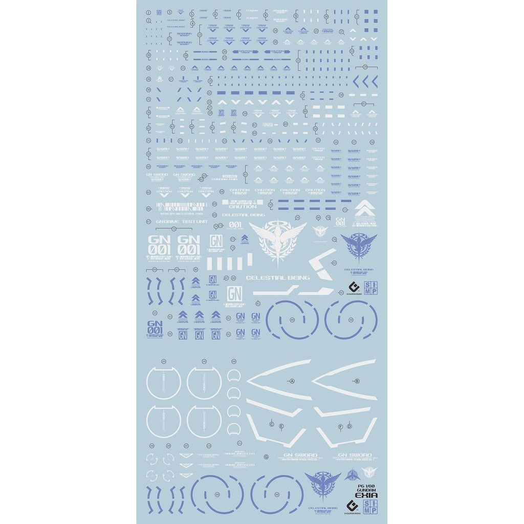 20250721 EVO PG 1/60 EXIA Water Slide Decal EVOPG019