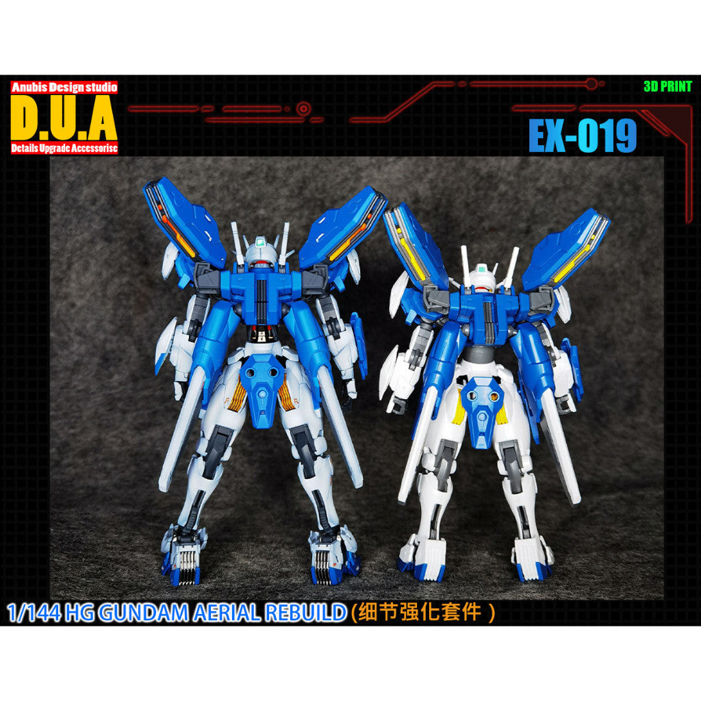ANUBIS 3D print detail upgrade parts EX019 HG  AERIAL REBUILD no kits