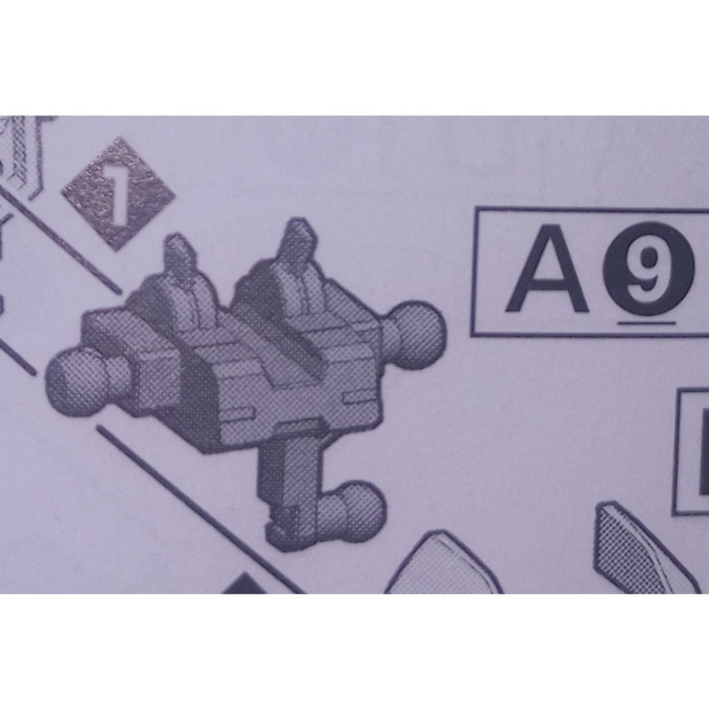 CB HG 09 1/144 butcher parts for Calibarn