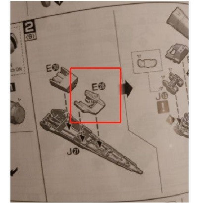 CB MG 24 butcher parts for  kyrios 28