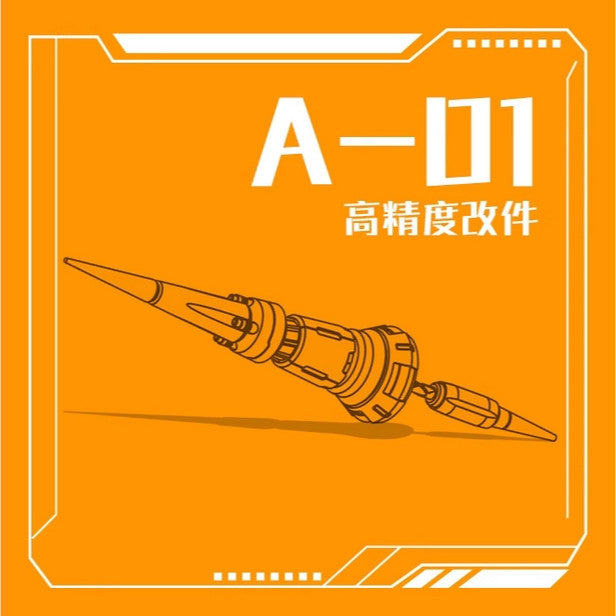 Phoenix 3D print A-01 Gyancelot Knife 3D print General Use detail upgrade parts no kits Collectibles