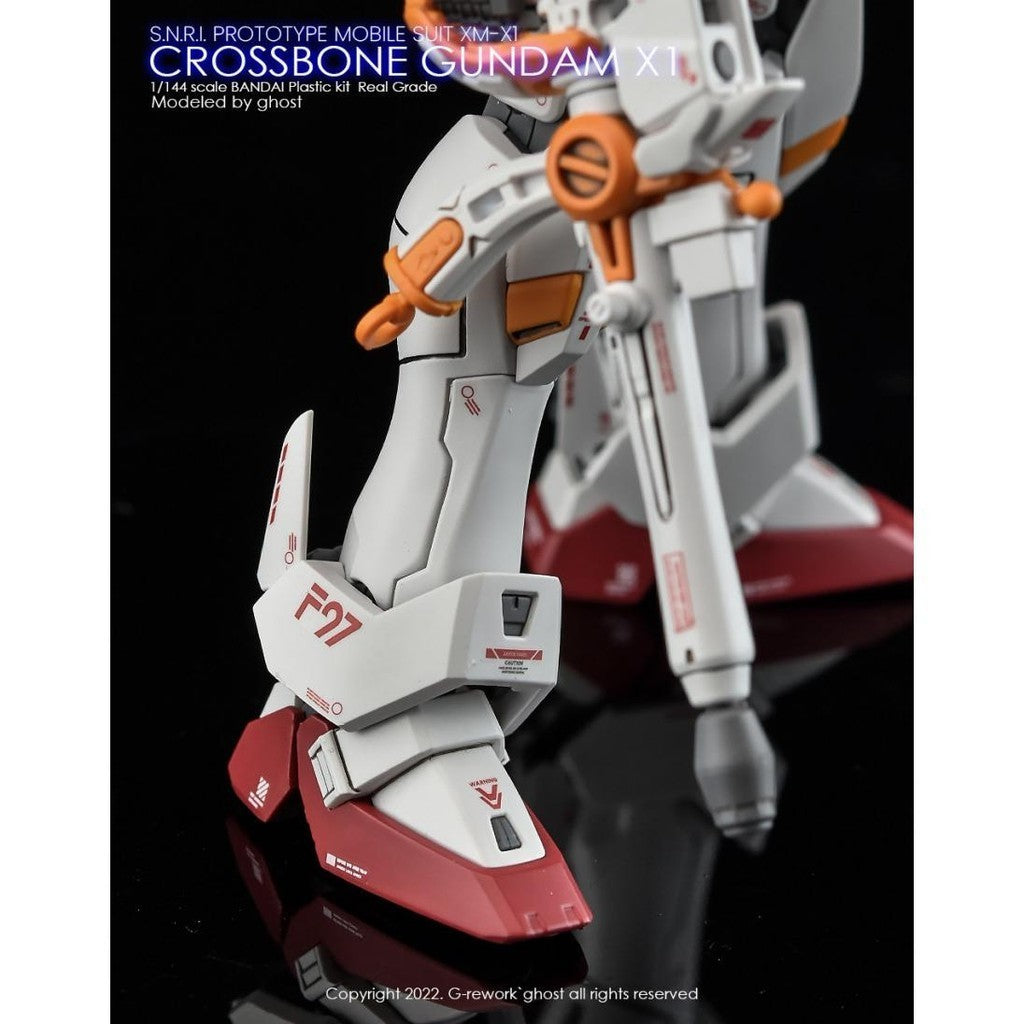 YAN FLAME Water Slide Decal GHOST RG-31 RG CROSSBONE X-1 X1 Fluo (YANRG019) 20250721