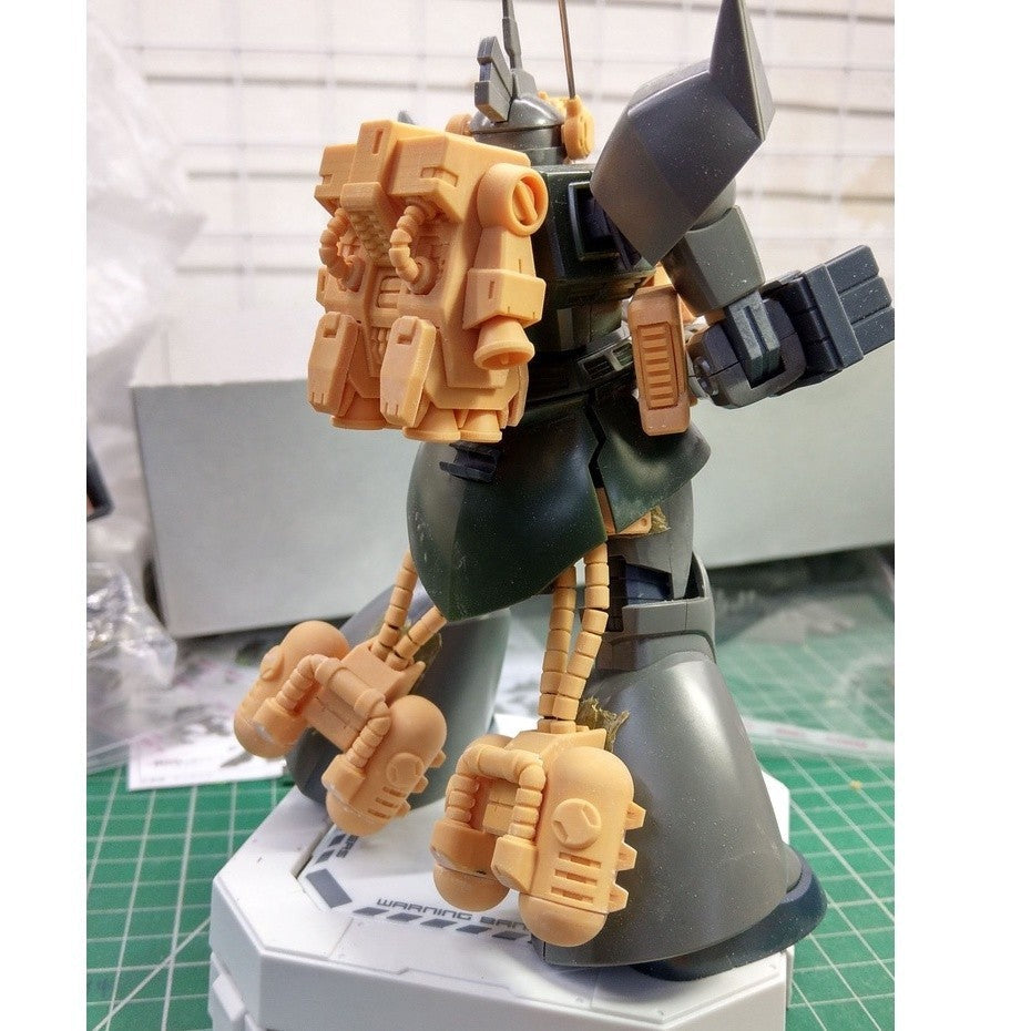 ANUBIS 3D print detail upgrade parts EX007 Armament System Backpack HG 1/144 MS-14 MS-014 GELGOOG no kits Collectibles