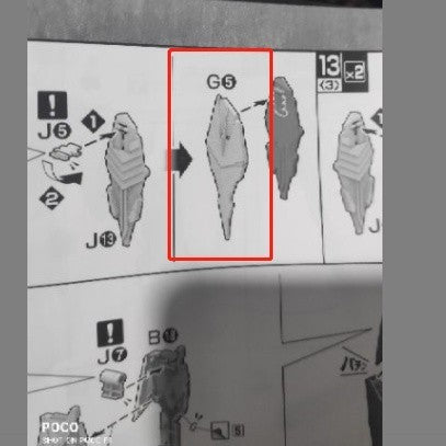 CB Mg 02 butcher parts for  Freedom 2.0