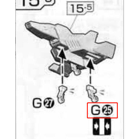 CB RG 18 1/144 butcher parts for RX-78-2