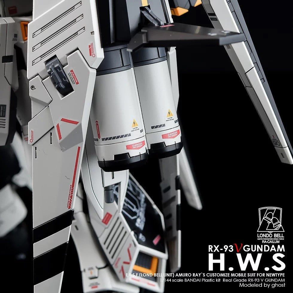 YAN GHOST RG 1/144 V H.W.S.  HWS NU WATER SLIDE DECAL (YANRG008) 20250721