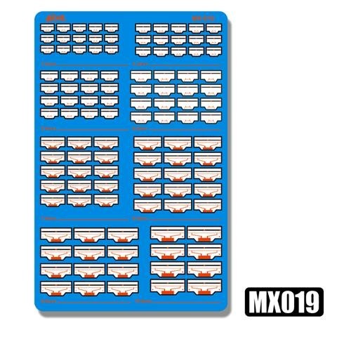 MOSHI M.S. MX019-MX024  Military Model Etching Detail Parts