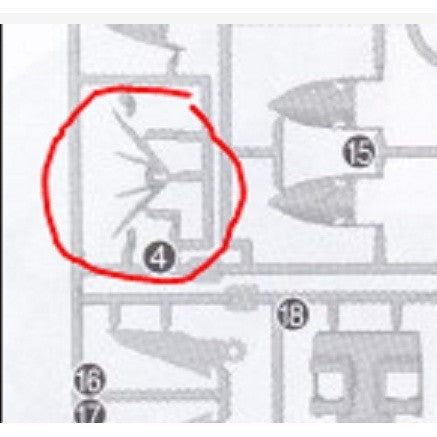 CB MG 07 butcher parts for Wing Zero EW Ver.Ka
