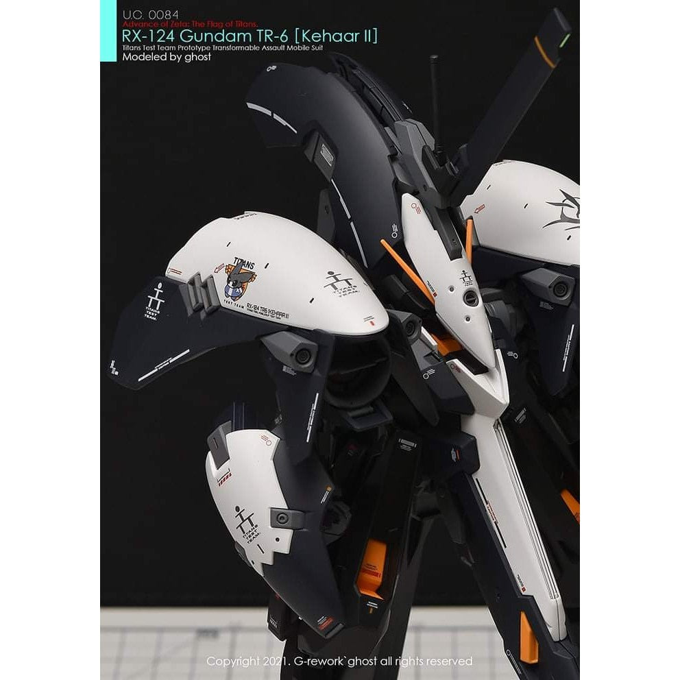 YAN FLAME Water Slide Decal GHOST HG 1/144 RX-124 KEHAAR 2 TR-6 Fluo (YANHG027) 20250721