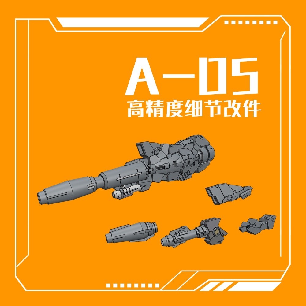 Phoenix 3D print A-05 TWFM HG 1/144 Heindree Sturm detail upgrade parts no kits Collectibles