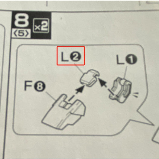 CB MG 19 butcher parts for  RX-0 Unicorn OVA