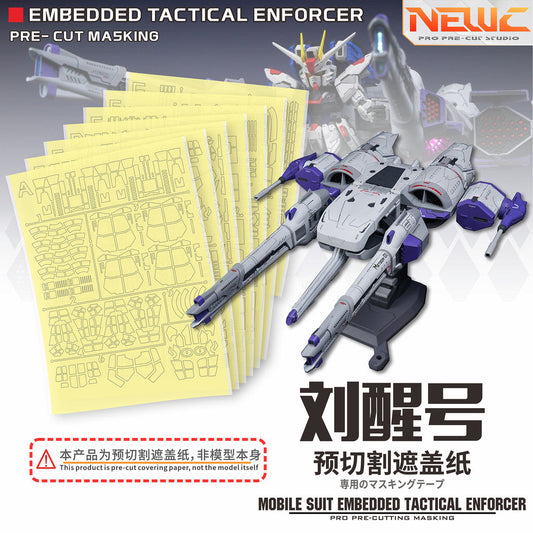20250722 NewC 1/144 EMBEDDED TACTICAL ENFORCER PRO Masking Tape Pre Cut (Kits not included)